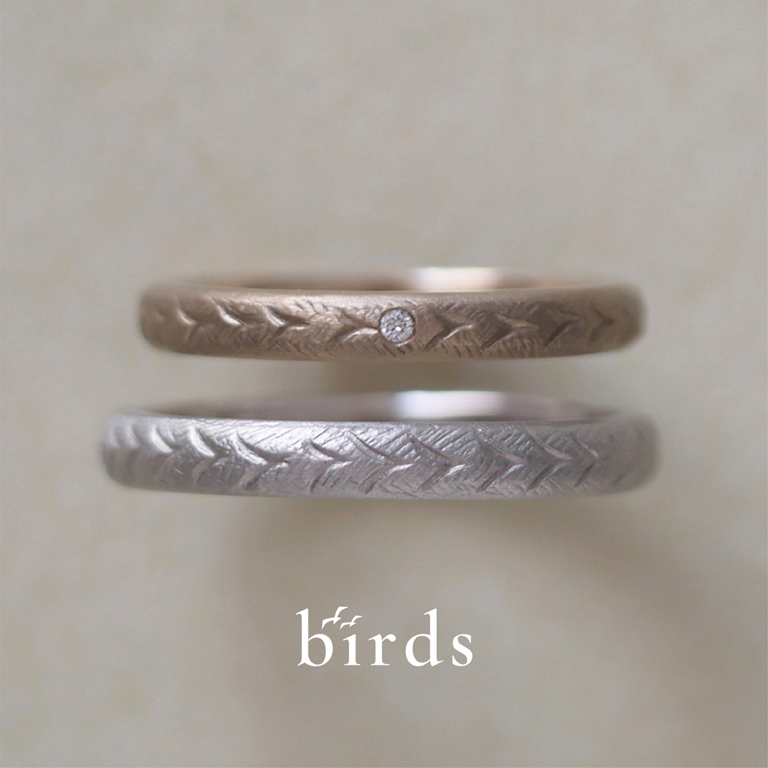 birds ブライダルリングコレクションのサムネイル画像