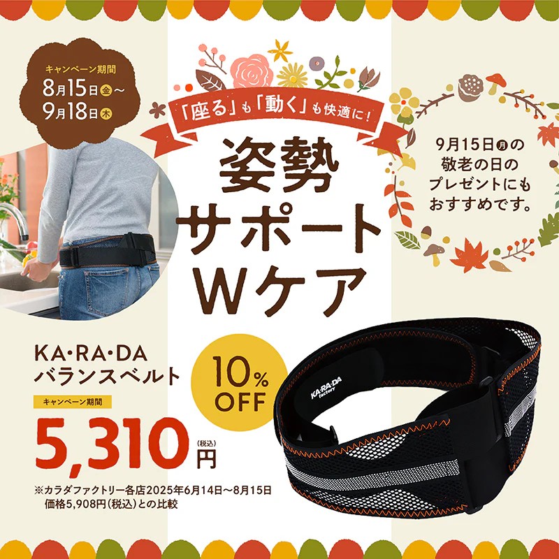 体調管理応援キャンペーンのイメージ画像