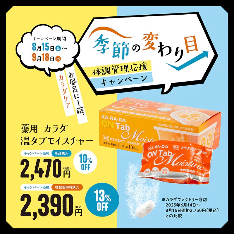 体調管理応援キャンペーンのサムネイル画像