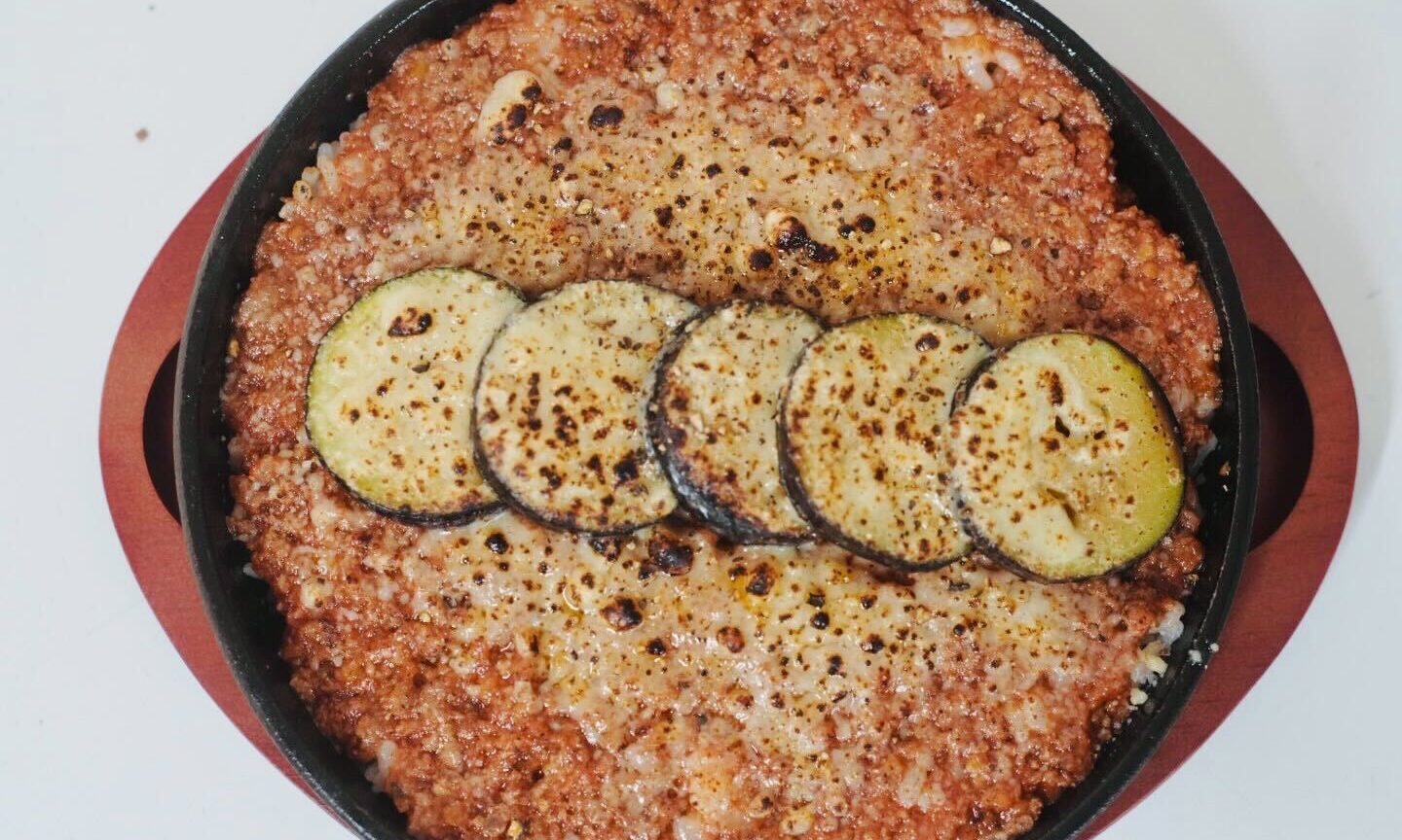 【キッサカイ】ナスのミートドリア