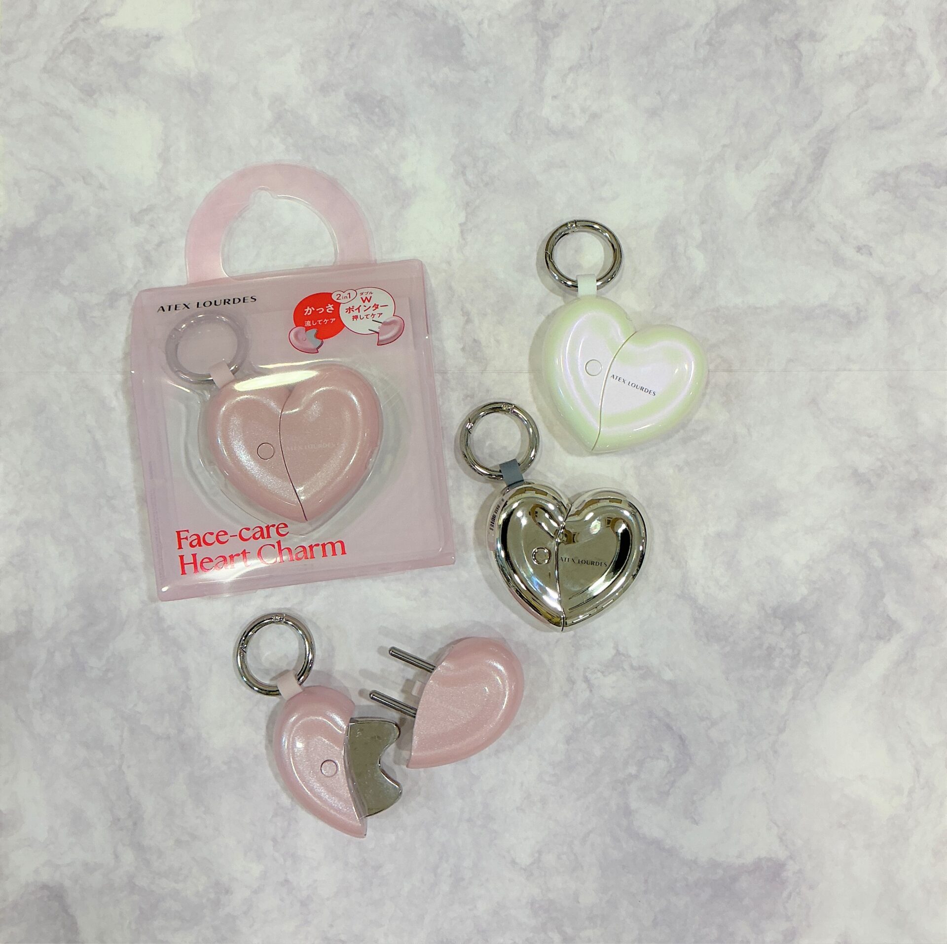 フェイスケア　ハートチャームのサムネイル画像