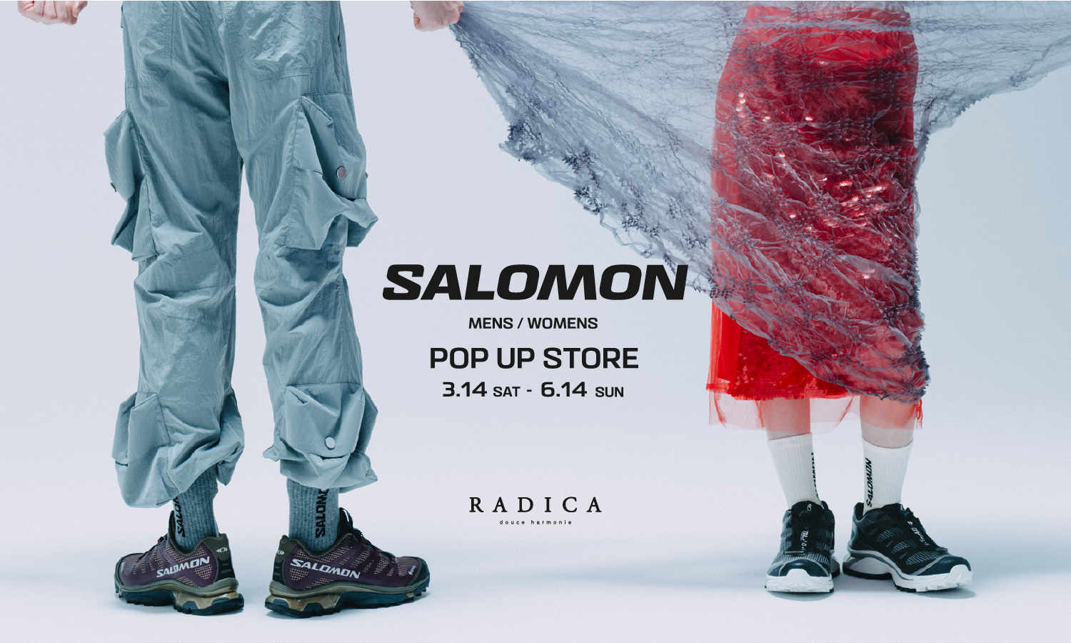 Salomon POP-UP EVENT 開催のお知らせ ｜ 3.14 sat – 6.14 sunのサムネイル画像