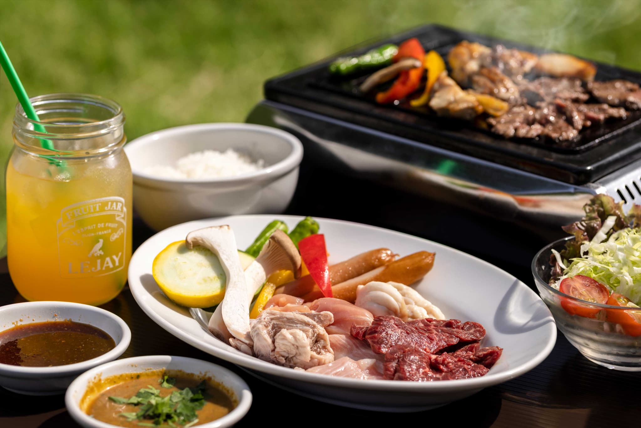 夏以外も！昼から手ぶらでテラスBBQ!!夜はもちろんビアガーデン♪のサムネイル画像