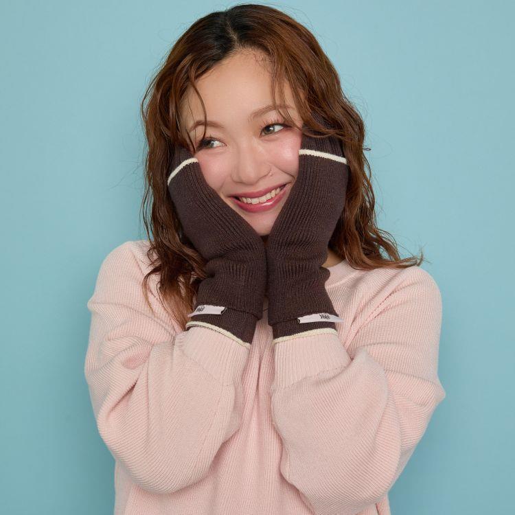 Yoki(ヨキ)3WAYレイヤードニット手袋のイメージ画像